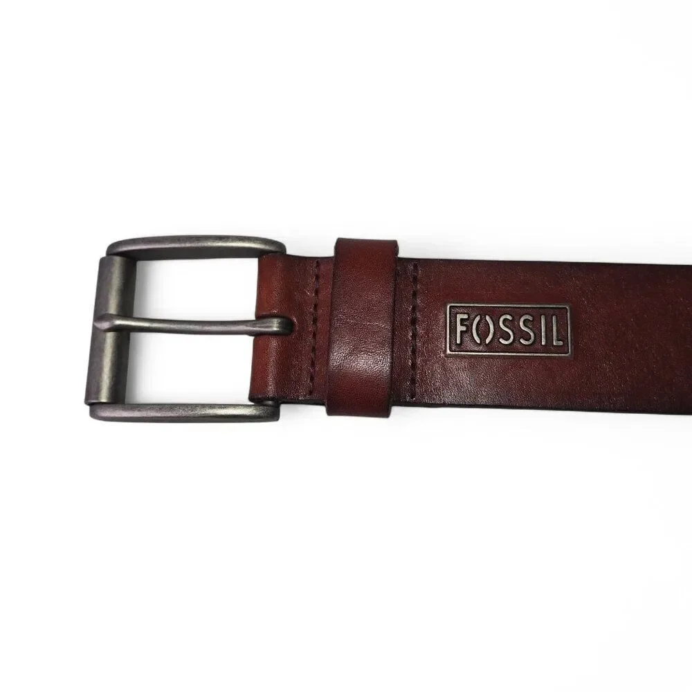 Fossil Blake Full Genuine Leather Belt Brown 102632‎ Men's 40
